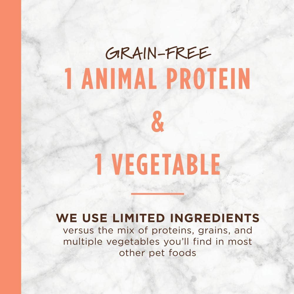 Limited Ingredient Diet Grain Free Recipe with Real Salmon Natural Dry Dog Food, 20 Lb. Bag